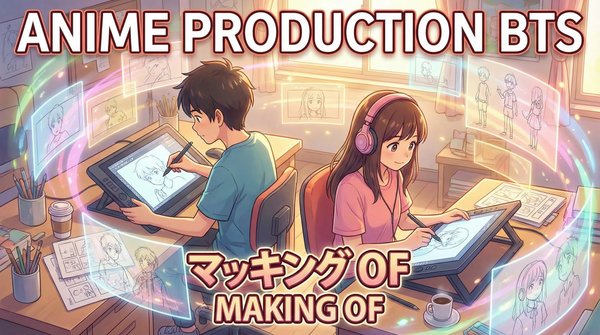 香蕉视频动画制作幕后视频